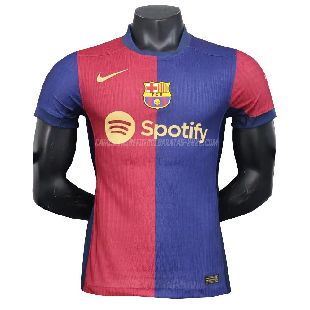 camiseta de la 1ª equipación barcelona edición de jugador 2024-25