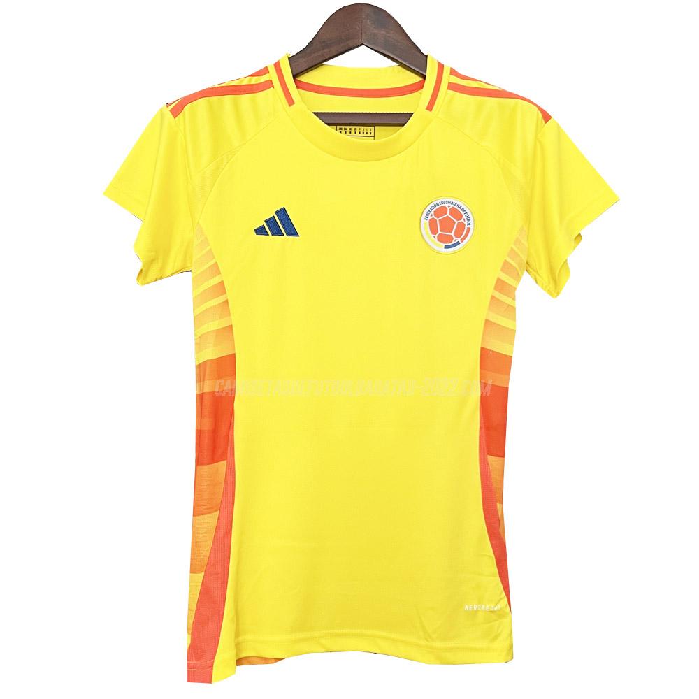 camiseta de la 1ª equipación colombia mujer 2024-25