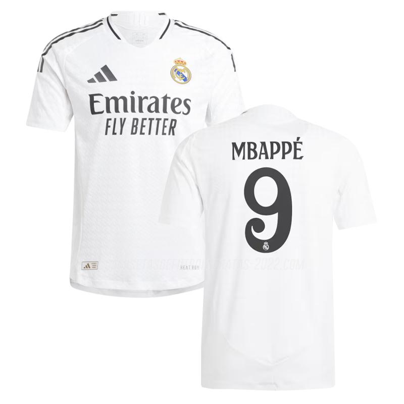 mbappe camiseta de la 1ª equipación real madrid 2024-25