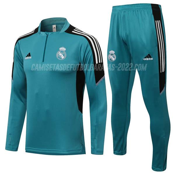 sudadera real madrid rm1 verde 2021-22